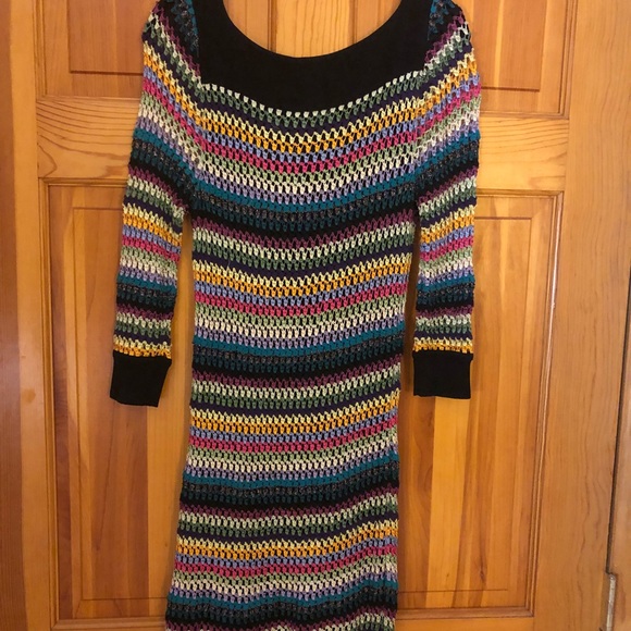 Catherine Malandrino multi-colored knit dress - Picture 3 of 4